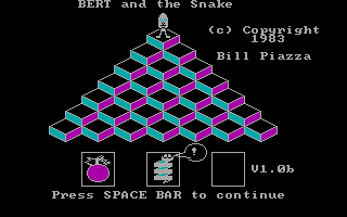 Game cover: Bert and the Snake