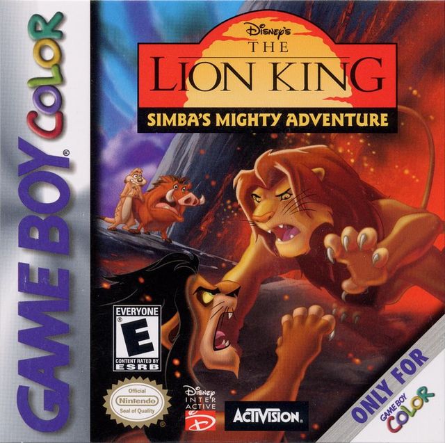 Game cover: Disney's The Lion King: Simba's Mighty Adventure