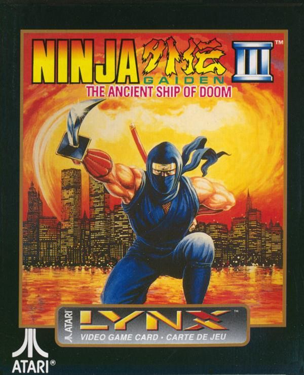 Game cover: Ninja Gaiden III: The Ancient Ship of Doom