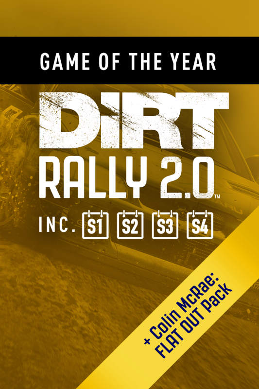 Game cover: DiRT Rally 2.0: Game of the Year Edition