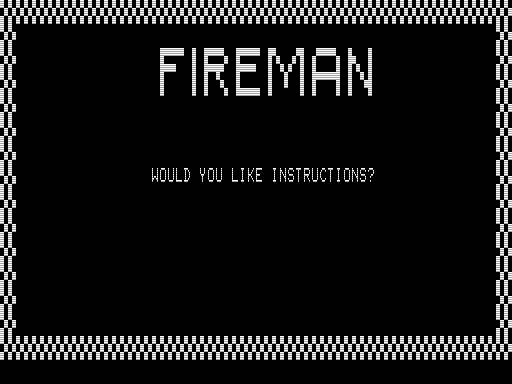 Game cover: Fireman