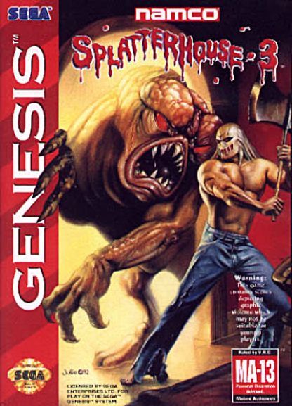 Game cover: Splatterhouse 3