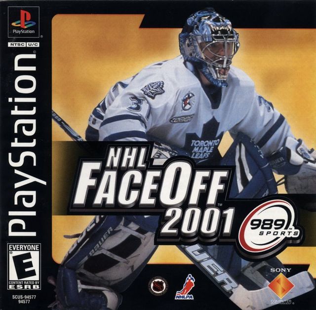 Game cover: NHL FaceOff 2001