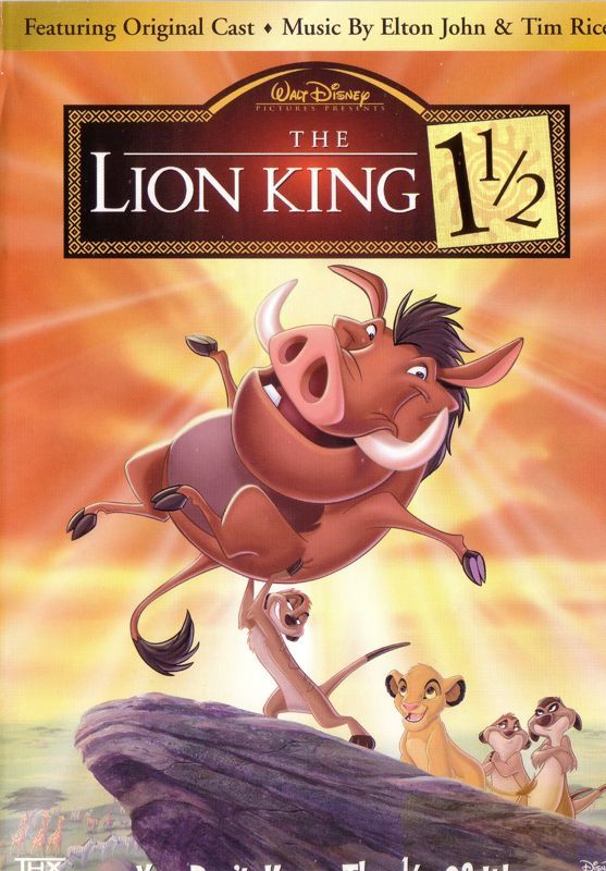 Game cover: The Lion King 1 1/2