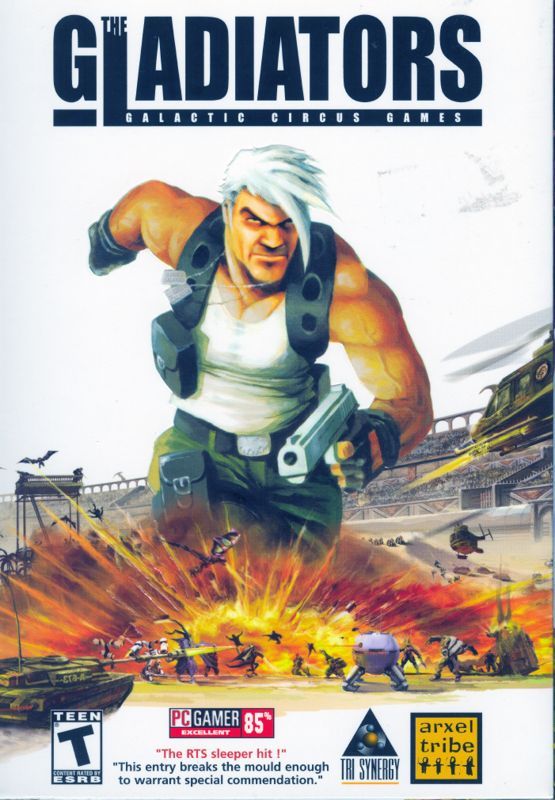 Game cover: The Gladiators: Galactic Circus Games