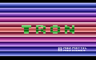 Game cover: Adventures of Tron