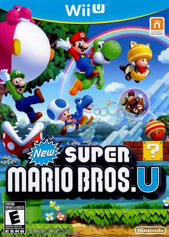 Game cover: New Super Mario Bros. U