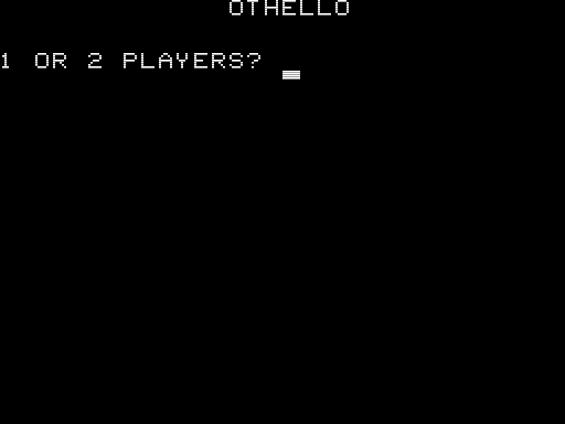 Game cover: Othello