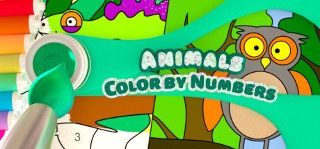 Game cover: Color by Numbers: Animals