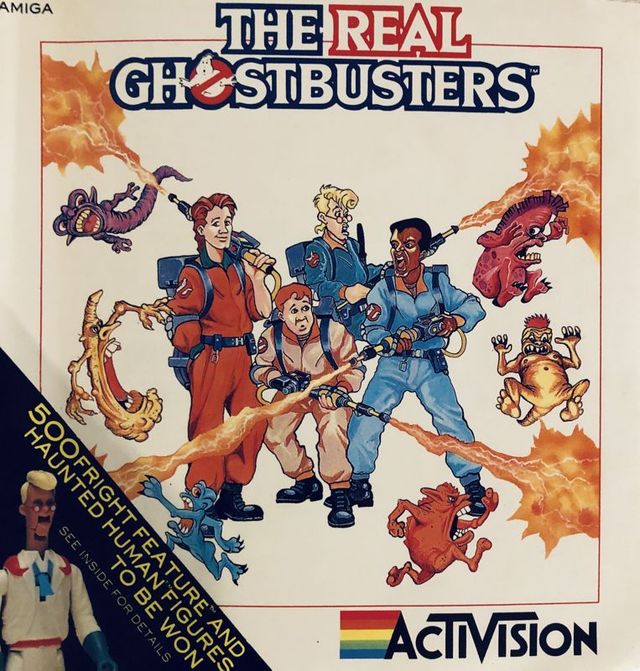 Game cover: The Real Ghostbusters