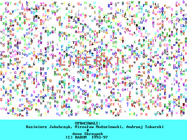 Game cover: Figury-Rytmy-Litery