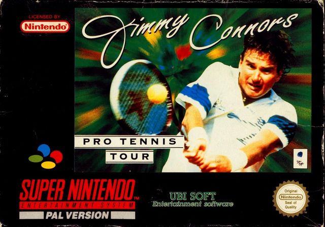 Game cover: Jimmy Connors Pro Tennis Tour