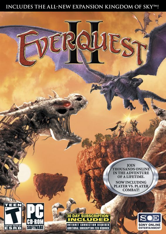Game cover: EverQuest II: Kingdom of Sky