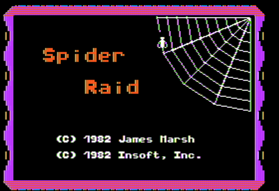 Game cover: Spider Raid