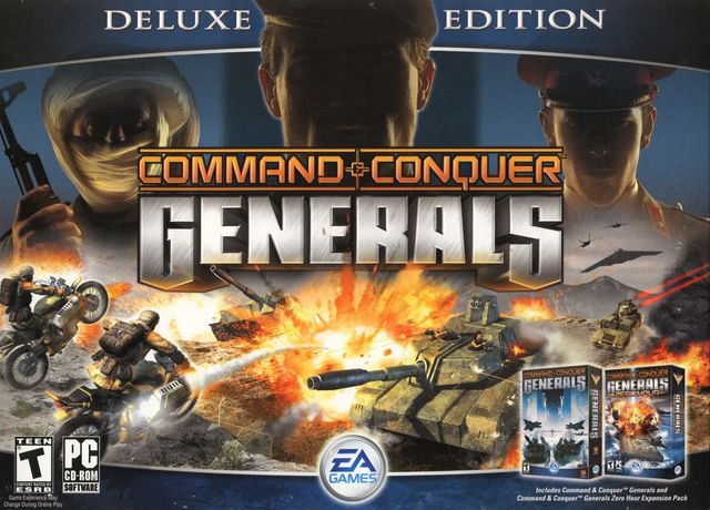 Game cover: Command & Conquer: Generals - Deluxe Edition