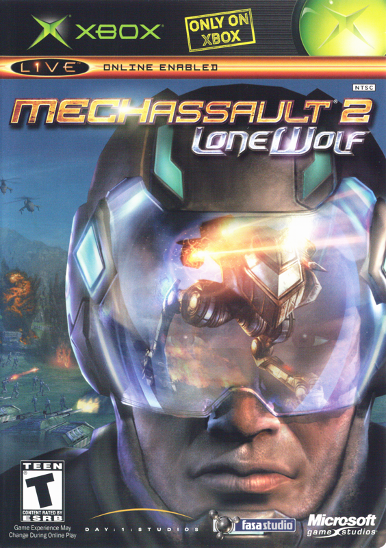 Game cover: MechAssault 2: Lone Wolf