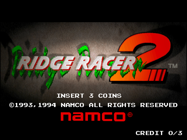 Game cover: Ridge Racer 2