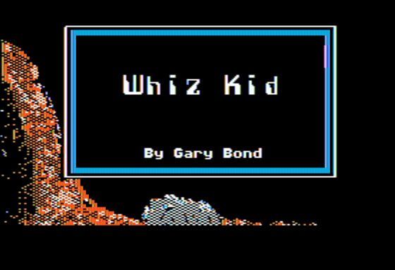 Game cover: Whiz Kid
