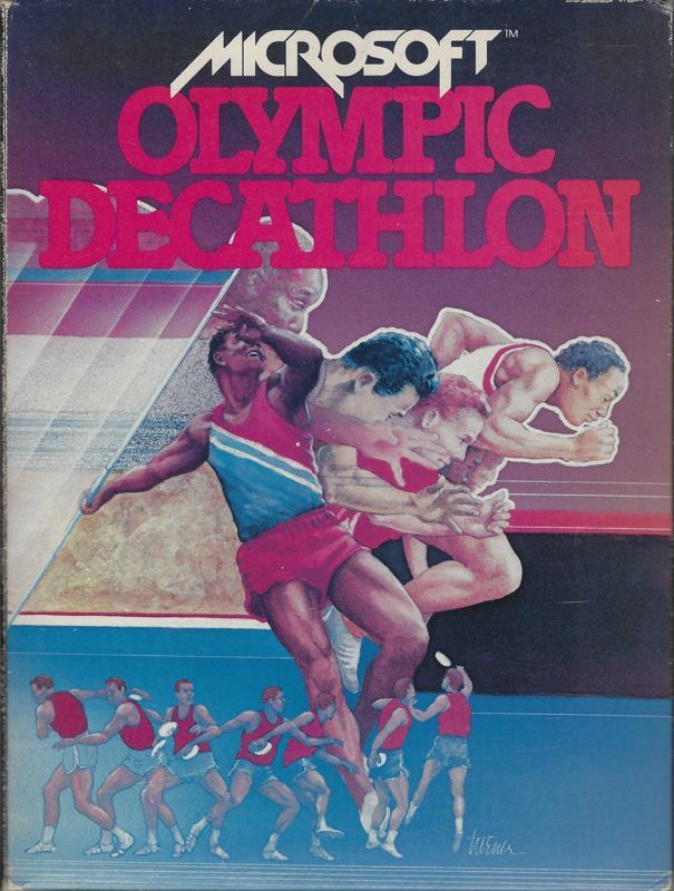 Game cover: Olympic Decathlon