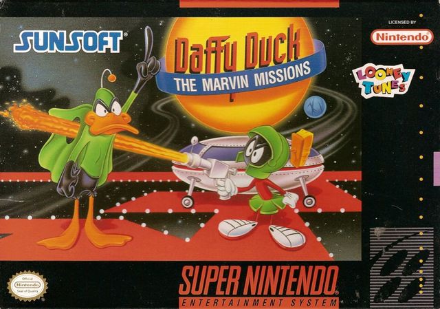 Game cover: Daffy Duck: The Marvin Missions