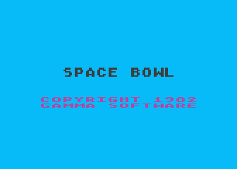 Game cover: Space Bowl
