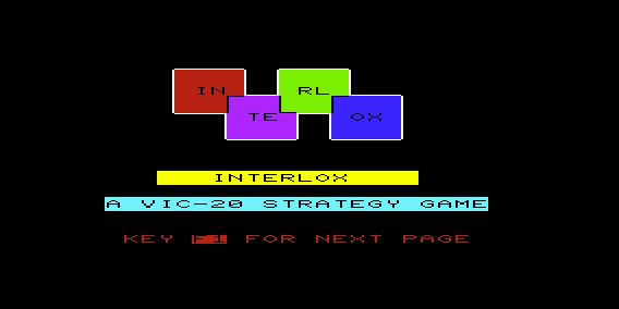 Game cover: Interlox