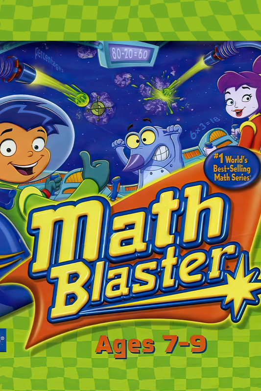 Game cover: Math Blaster: Ages 8-9