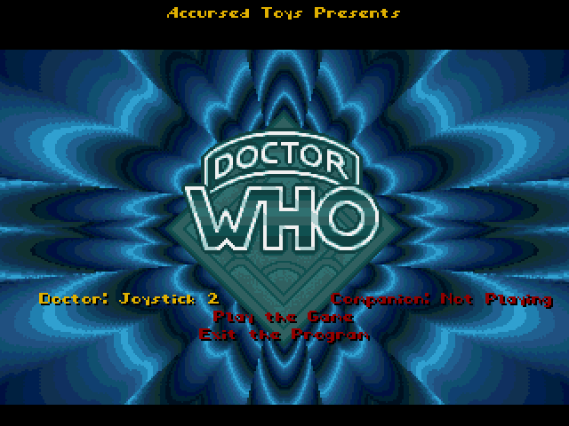 Game cover: Doctor Who