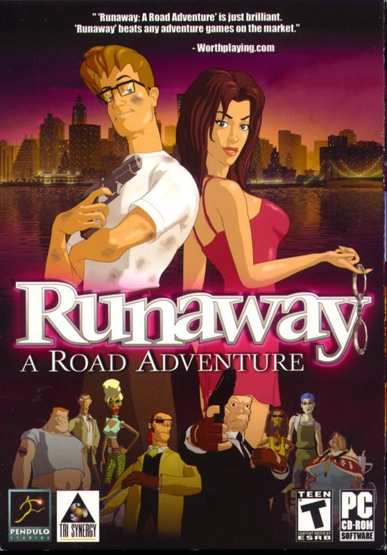 Game cover: Runaway: A Road Adventure