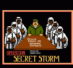Game cover: Operation: Secret Storm