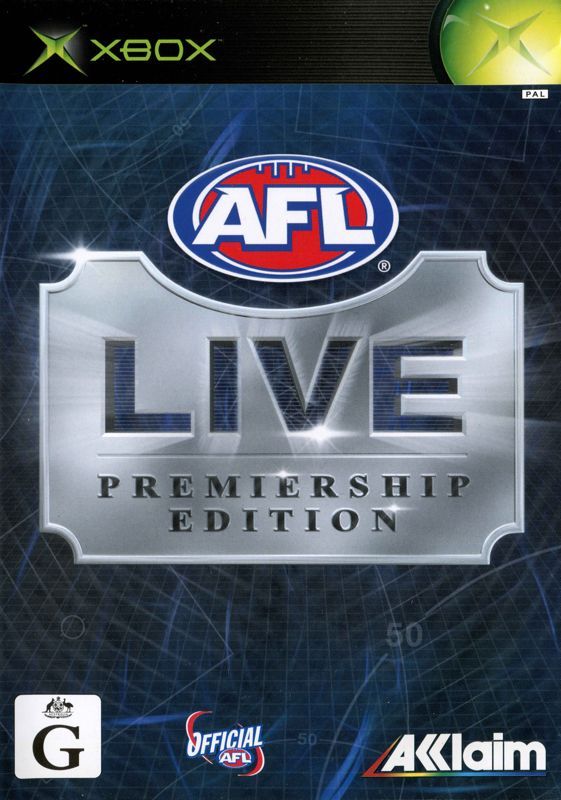 Game cover: AFL Live: Premiership Edition