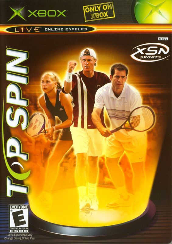 Game cover: Top Spin