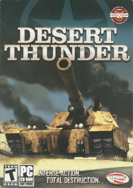 Game cover: Desert Thunder