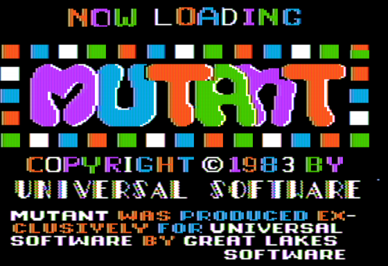 Game cover: Mutant