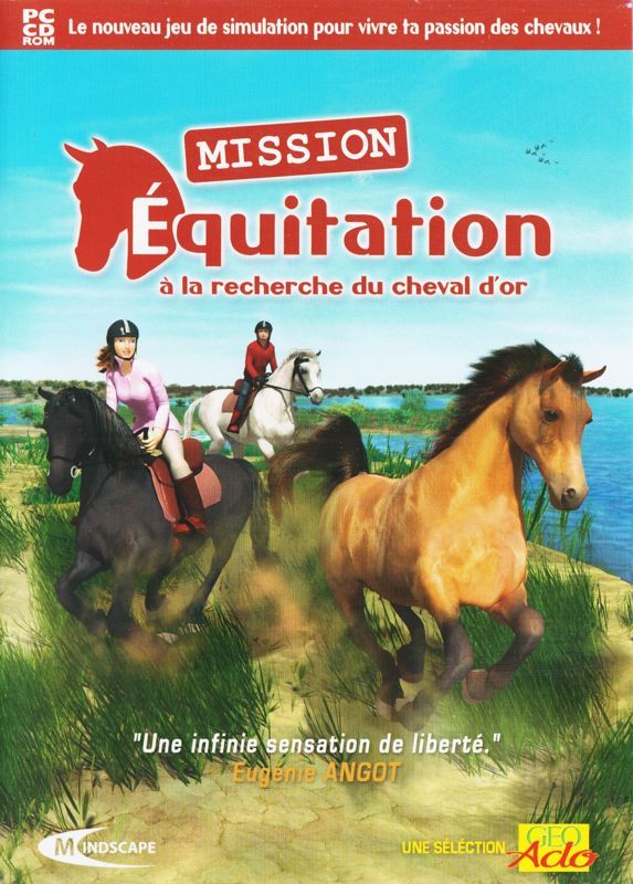 Game cover: Mission Équitation: à la recherche du cheval d'or