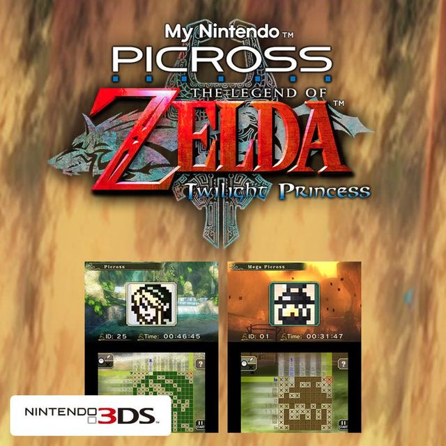 Game cover: My Nintendo Picross: The Legend of Zelda - Twilight Princess