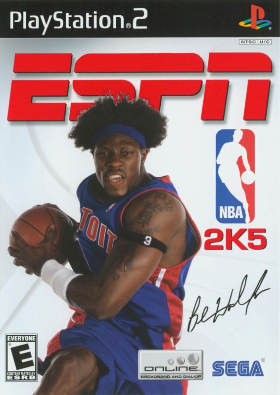 Game cover: ESPN NBA 2K5