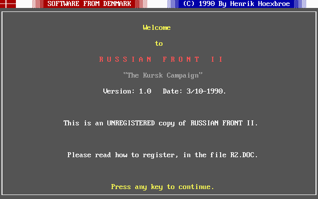 Game cover: Russian Front II: The Kursk Campaign