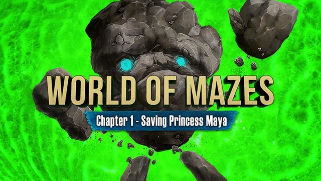 Game cover: World of Mazes: Chapter 1 - Saving Princess Maya