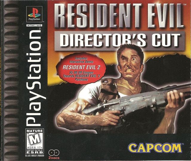 Game cover: Resident Evil: Director's Cut