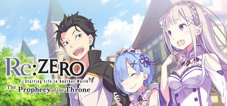 Game cover: Re:ZERO - Starting Life in Another World: The Prophecy of the Throne