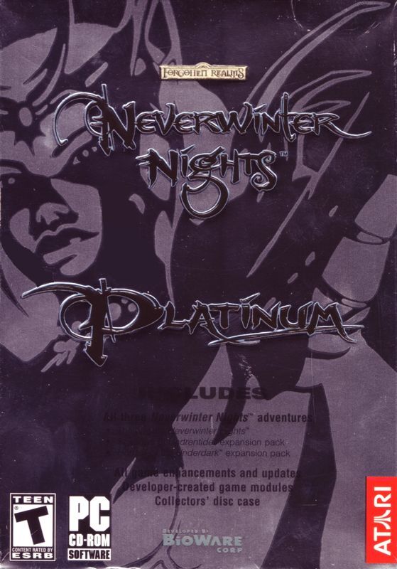 Game cover: Neverwinter Nights: Platinum