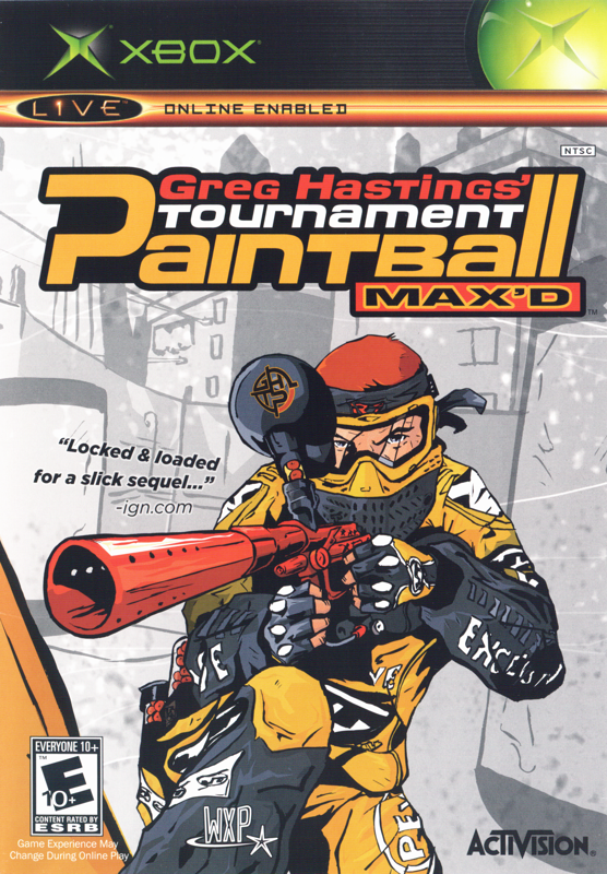 Game cover: Greg Hastings' Tournament Paintball Max'd