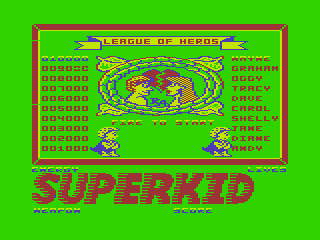 Game cover: Superkid