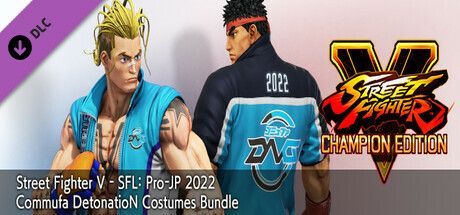 Game cover: Street Fighter V: SFL: Pro-JP 2022 Commufa DetonatioN Costumes Bundle