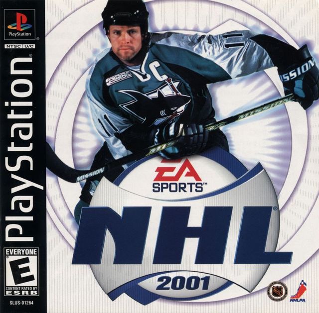 Game cover: NHL 2001