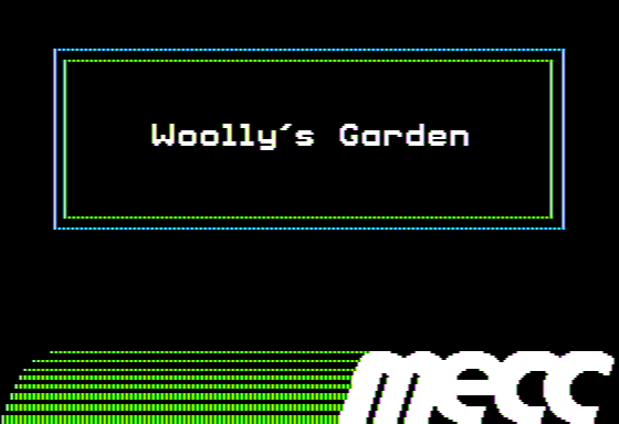 Game cover: Woolly's Garden