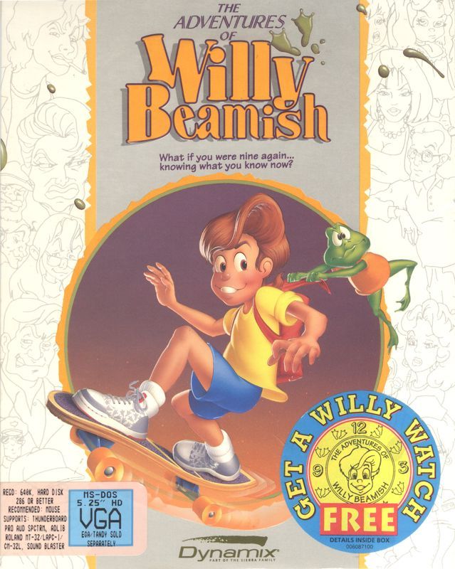 Game cover: The Adventures of Willy Beamish