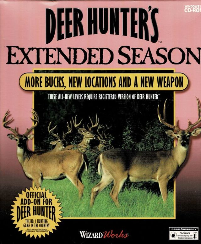 Game cover: Deer Hunter's Extended Season