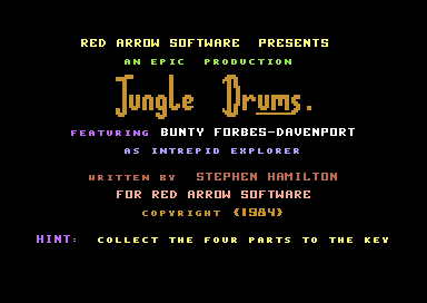Game cover: Jungle Drums